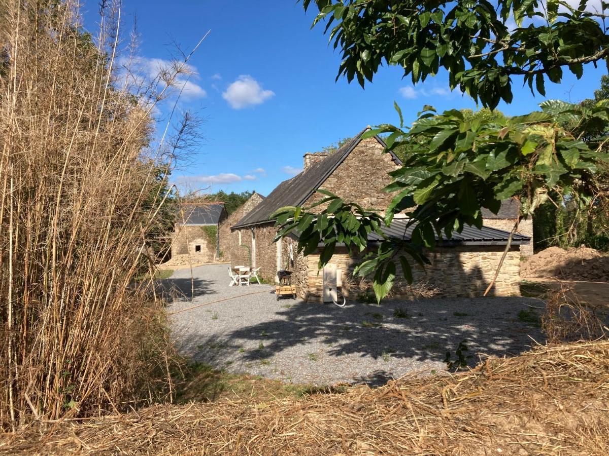 Jolie Metairie D'Une Seigneurie Bretonne. Peaule Exteriér fotografie